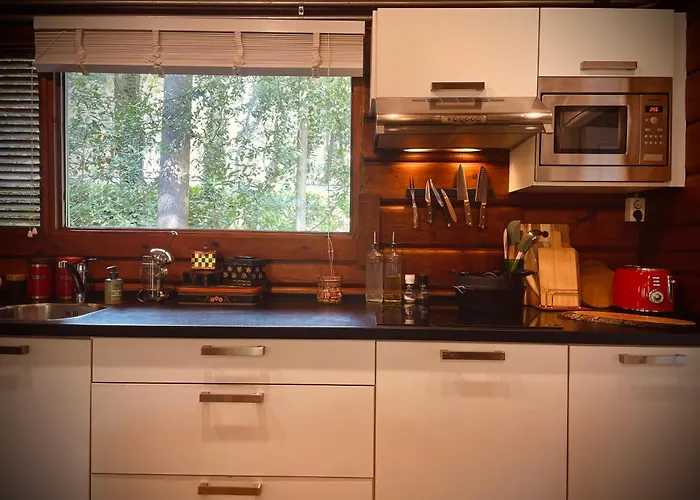 De Boskeet A Rustic Forest Cottage, Private Forest Garden And Dogs Welcome Meijel